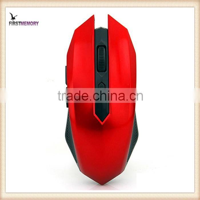 1600DPI 6buttons scroll wheel CPI Adjustable 2.4G USB 2.0 Wireless Mouse