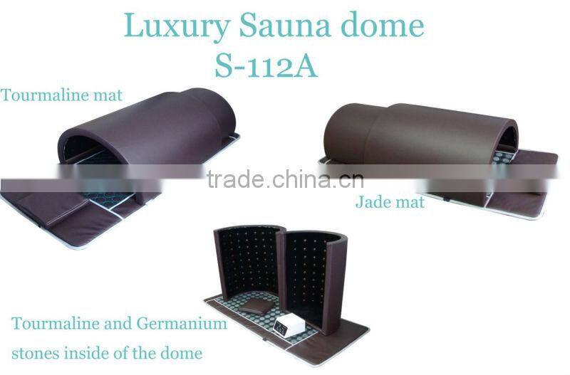 Tourmaline stone ,jade stone and germanium stone far infrared slimming beauty dome