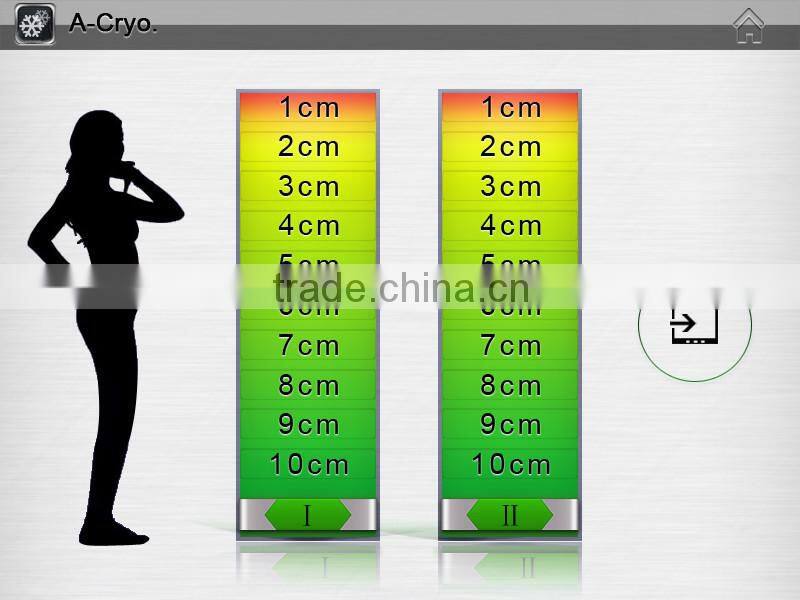 himalaya cryo vacuum and LED technology for slim freezer weight loss