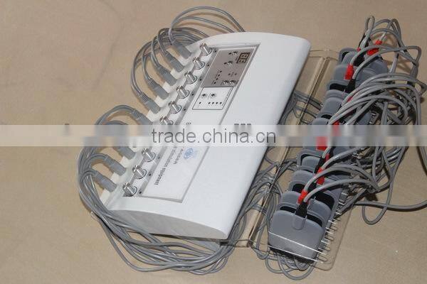 Professional fitness electrostimulation machine combining infrared slimming and electronic muscle stimulator