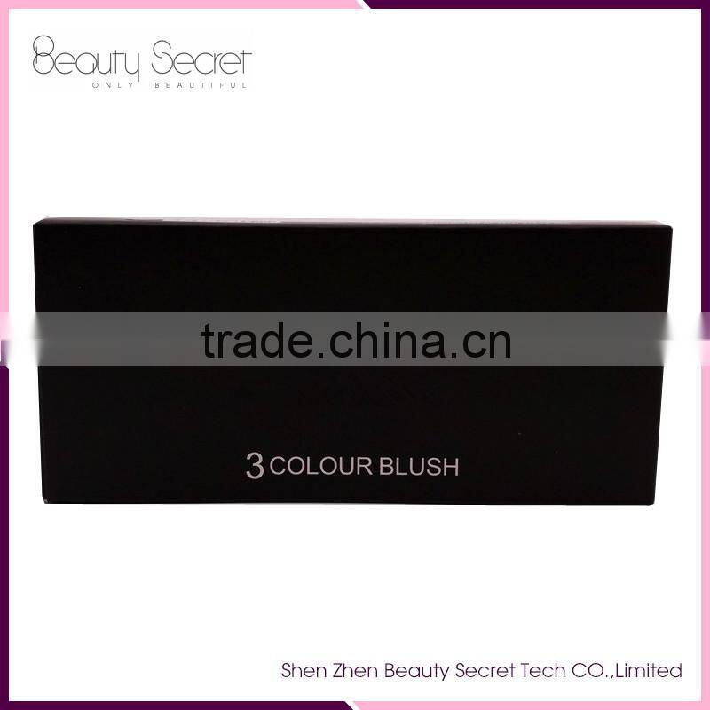 blush eyeshadow envelope packaging,single empty eyeshadow envelope with gold logo