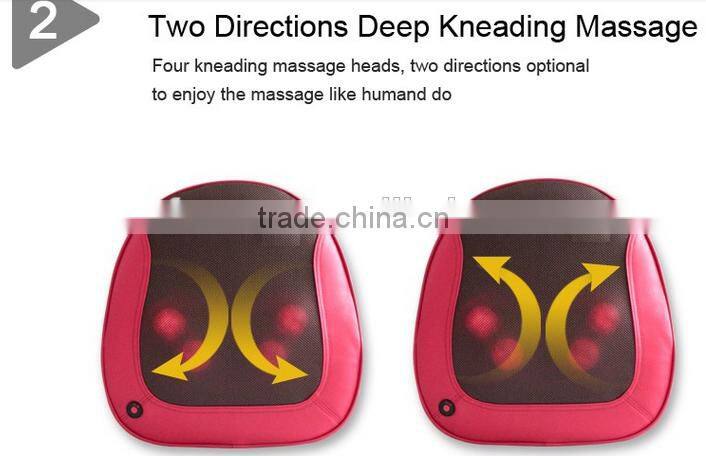 Electric Shiatsu Back and Lumbar Massage Cushion