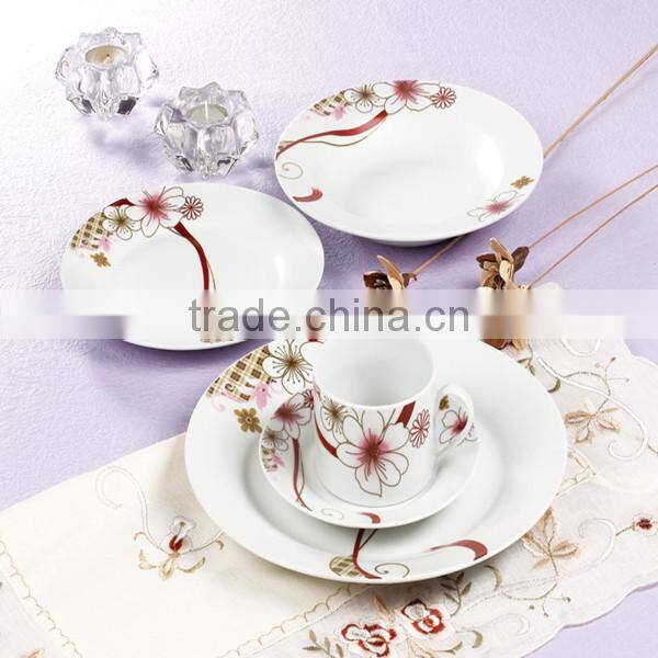 2016 hot sale restaurant dinner set custom ,ceramicdinnerware ,corelle dinnerware