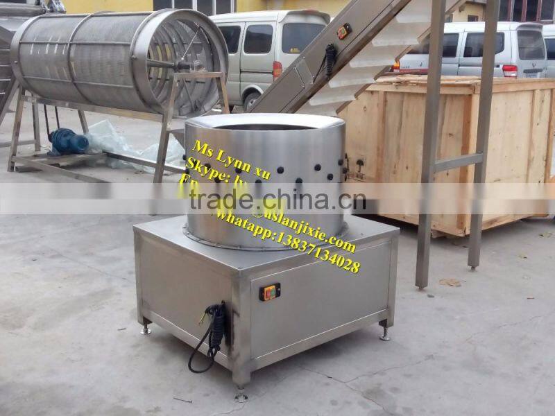 chicken paw skin peeler/chicken feet peeler/chicken feet skin peeling machine