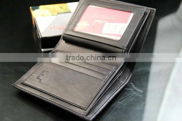 Made in India Fashion Short Design Men's Wallets Cowhide Leather Wallet For Men