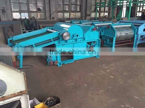 High Quality Waste Cloth Carding and Fluffy Machine for Sale