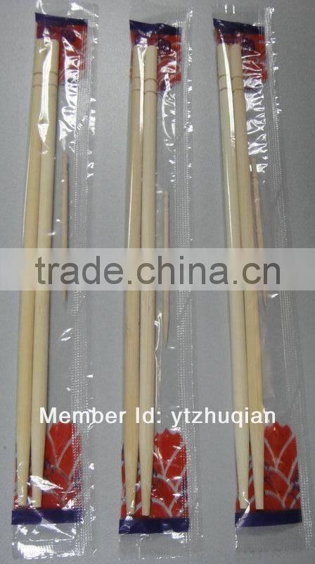 Derect manufactory paper package disposable bamboo chopsticks for gift