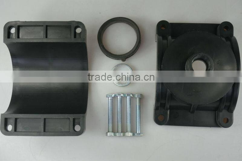 2015 new design PP barbed clamp saddle with barbed connector