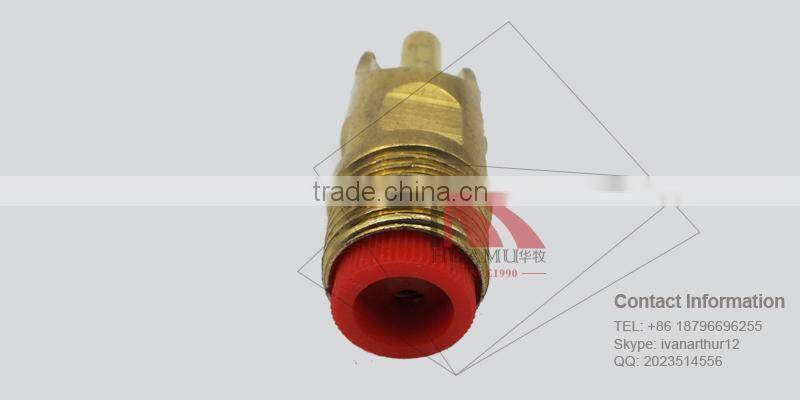 animal water nipple for pig in gold 64*22 mm
