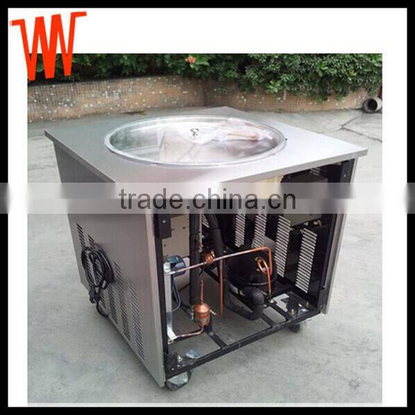 fried rolled ice cream machine flat pan fried ice