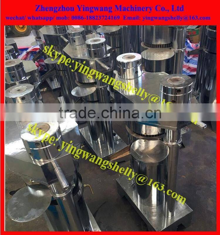 Stainless Steel Hydraulic olive/soybean/peanut/sesame Oil Press Machine/pressing machine/oil presser