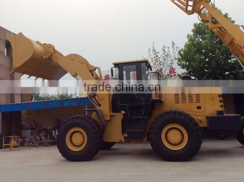 Shandong 5.0 ton whel loader with famous engine