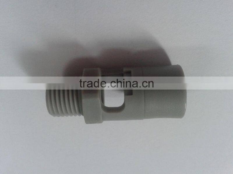 white plastic eductor nozzle