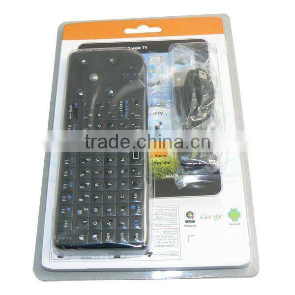 Mini 2.4G Wireless Keyboard 3 in 1 Mouse Trackball For Windows Google