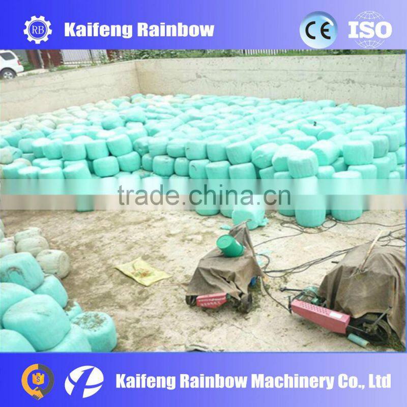Round Shape Wheat Stalk Bundling and Wrapping Machine