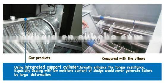 SS Sludge Dewatering For Industrial Water Treatment Equipment MDQ-404