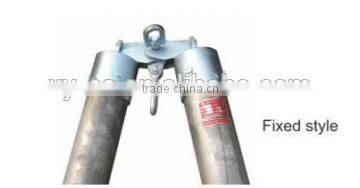 LBGR Aluminum alloy A-shape tubular gin pole