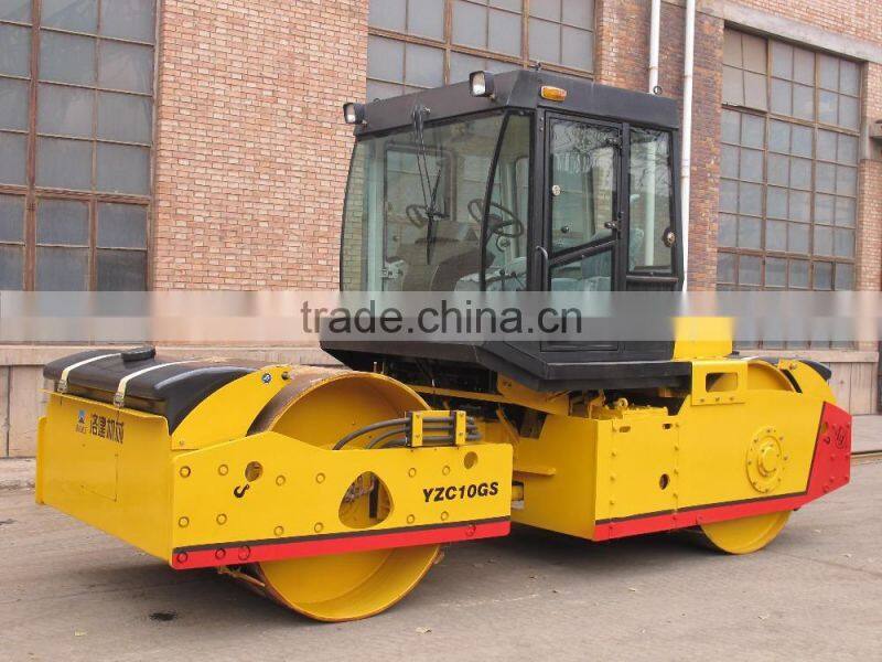Factory direct supply 10 Ton Double Drum Vibratory Roller For Sale