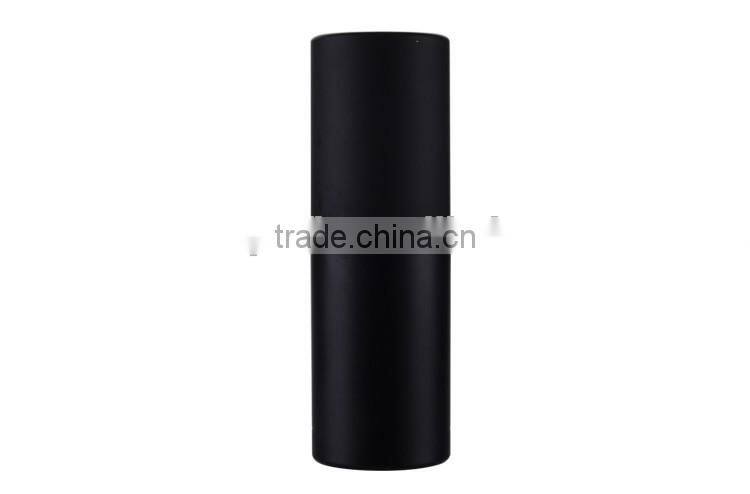 Plastic black airless bottle/30ml airless bottle