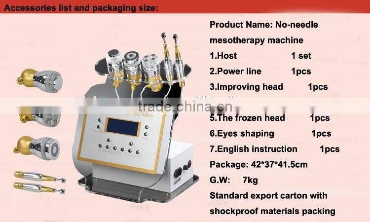 Eyes shaping Mesotherapy Equipment Portable Needle Mesotherapy Machine factory price