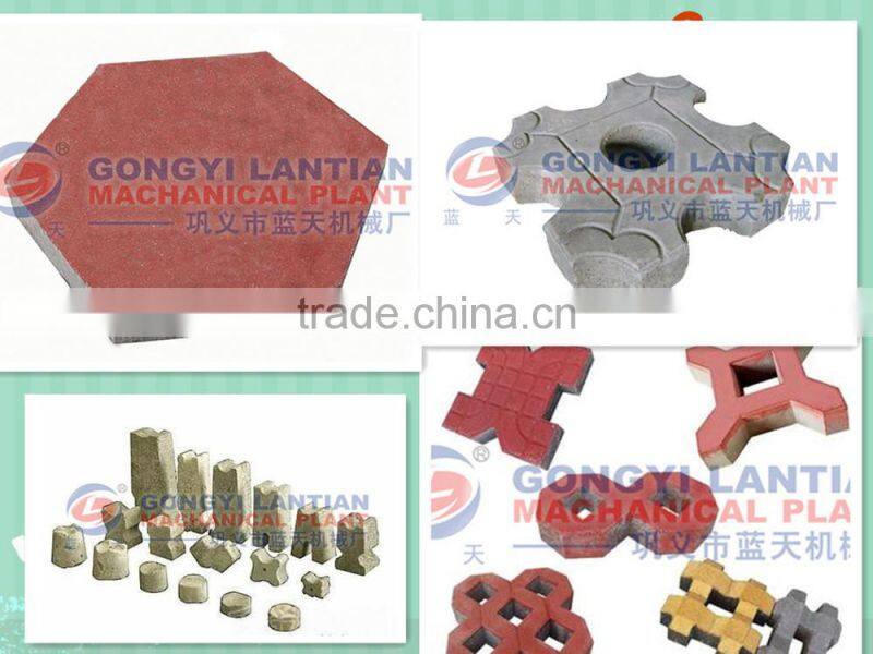 A construction waste made of brick machine / The paving brick machine