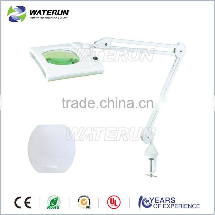 802L floor stand LED magnifying lamp in 48 pcs LED with clip