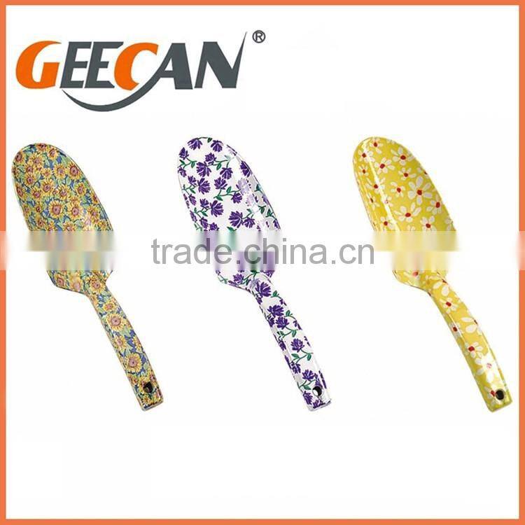 Garden tool set garden hand tool set with floral printed shovel