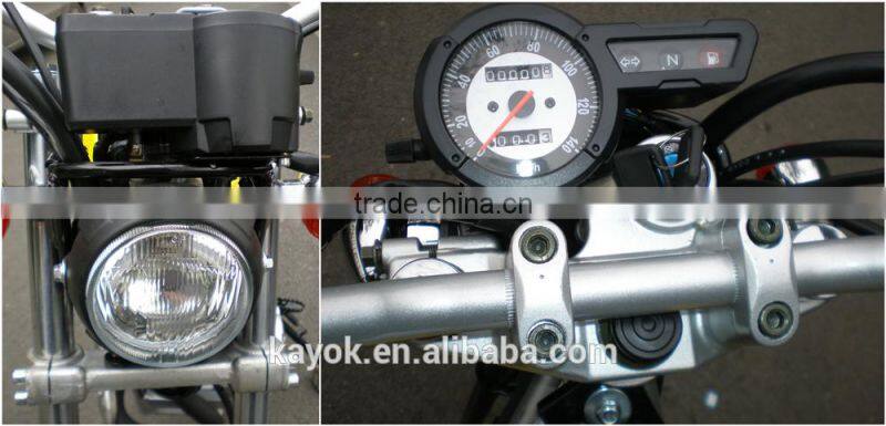 Motorcycle Chinese Motorcycles Gas/Diesel Moped With Pedals Motorcycles For Sale KM150GY-6