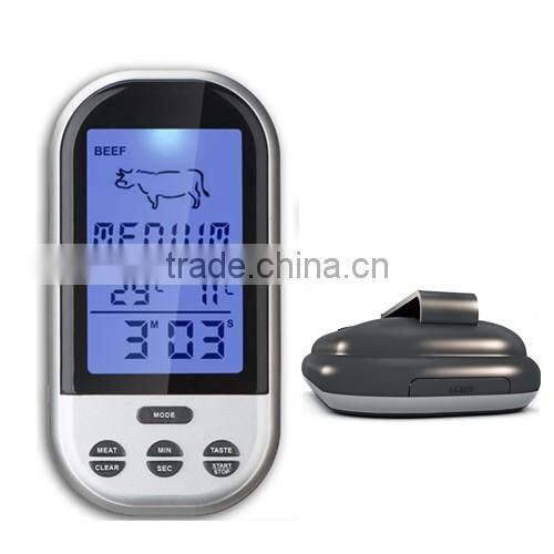 Wireless Remote Control BBQ Digital Thermometer