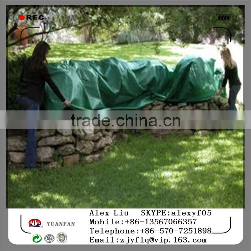 Dark Green nonwoven fabrics used for agricultural mulch