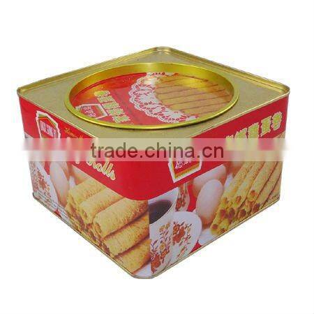 HK large biscuit tin box