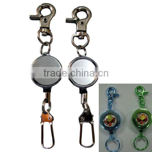 Custom design Metal badge reel with logo