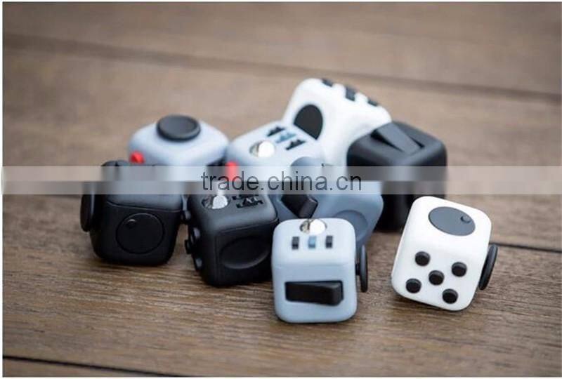 High quality desk toy Fidget 6-Sided Desk Toy Cube Arrival Brilliantly useless adult desk toy fidget