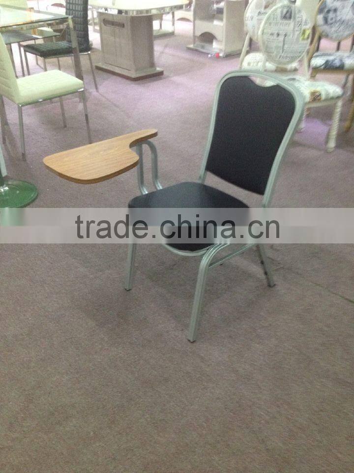 conference chair with a tablet/meeting room chair with wordpad