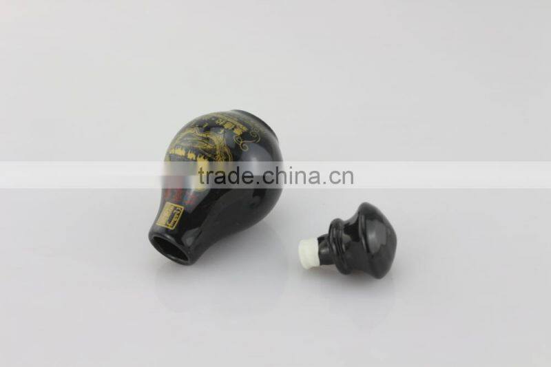 China suppliers custom design ceramic pharmaceutical medicine bottles