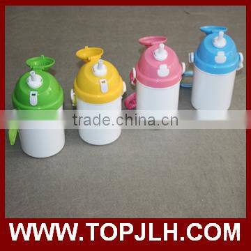 Kids school sipper straw plastic water bottle with custom logo