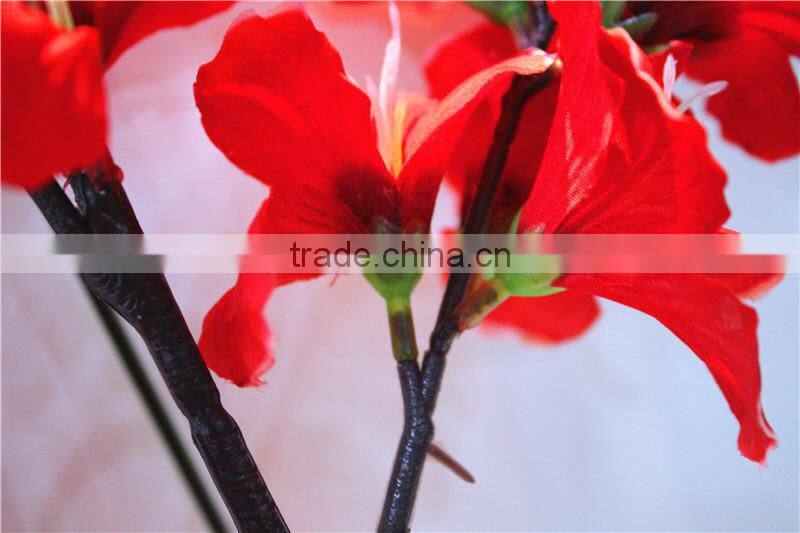 Home garden creepers decoration 110cm Height rosy artificial pink child spend flowers making EZZH04 2210