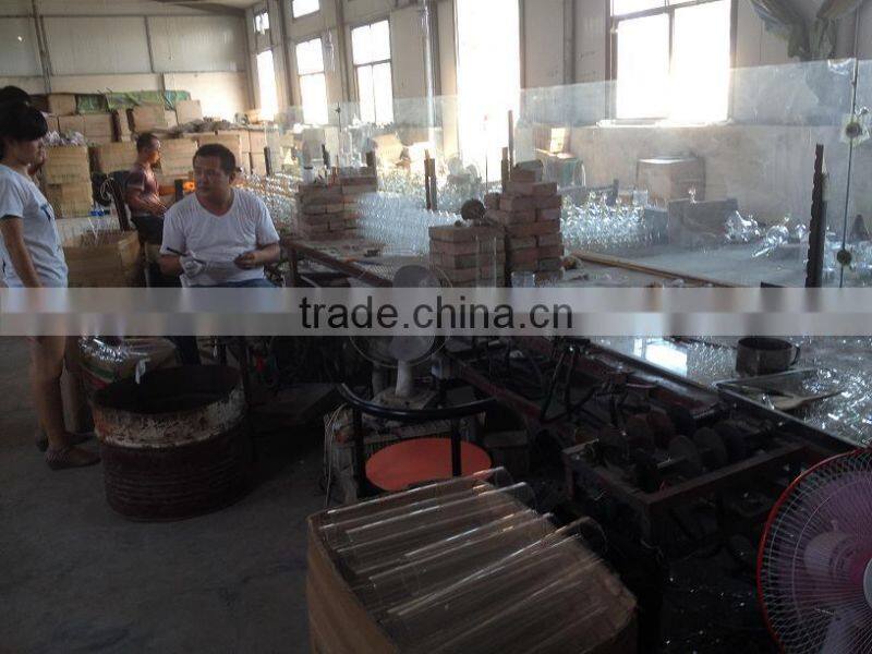 Double wall heat resistant glass coffee cup