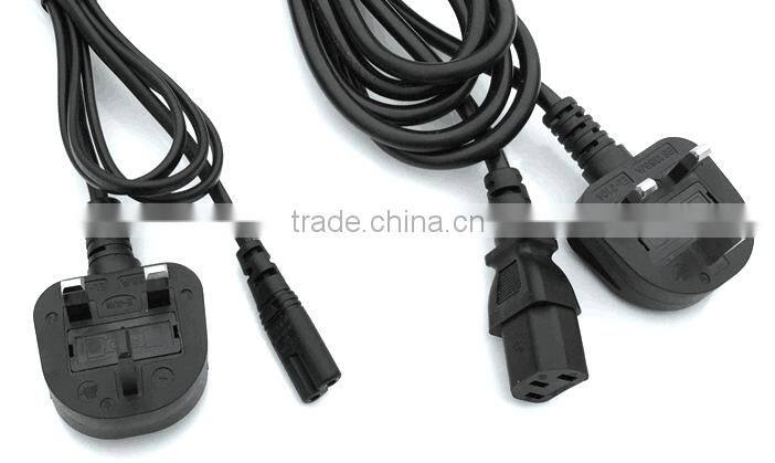 USA 3-Prong AC Power Cord 3Pin Adapter Cable Black New 1.5M for stage lights