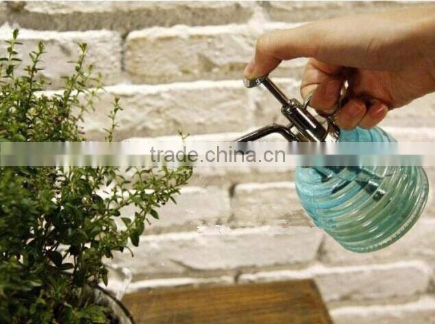 pumpkin shape clear glass oil sprayer with spray head