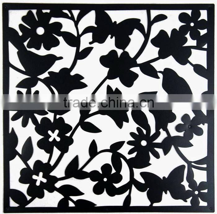 New Type Black Print PP Living Room Cabinet Divider