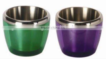 Stainless Steel Mini Double Wall Ice Bucket