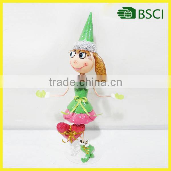 metal doll unique design christmas products