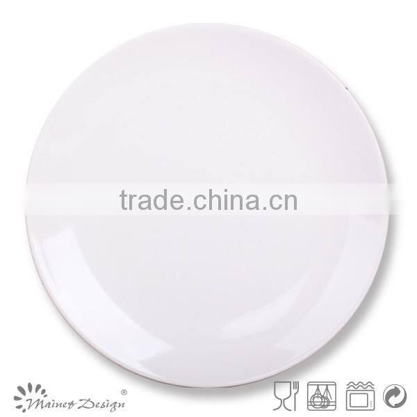 Ceramic dinner dish bulk dinner plates solid color