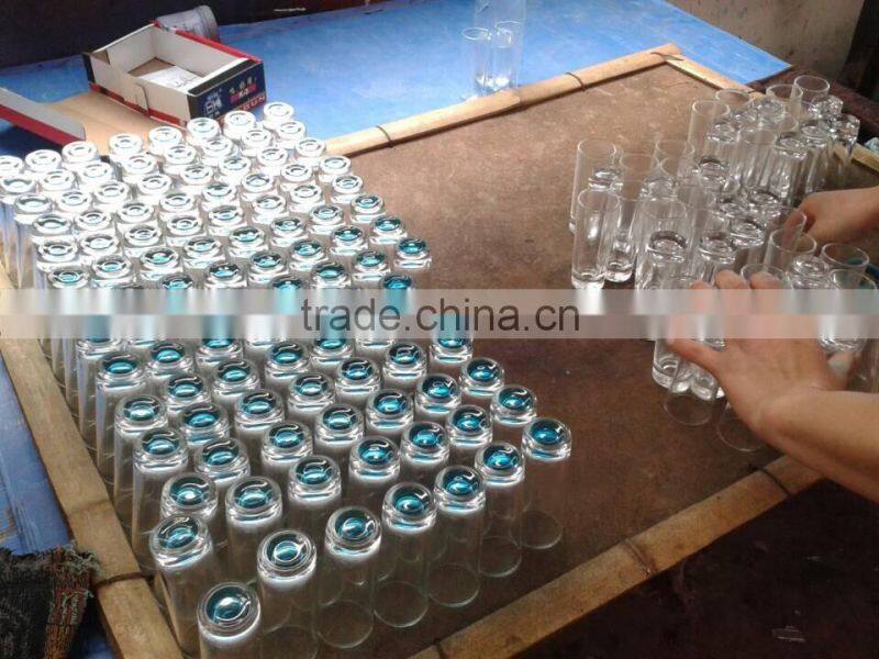 mini clear shot glass cup liquor glass