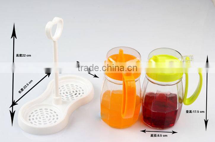 Kitchen necessary wholesale glass oil bottle jars