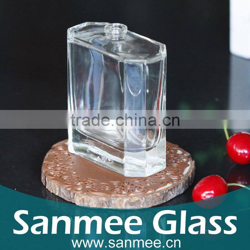 Supply Empty Glassware Bottle 100ml Clear Glass Bottle For Perfume