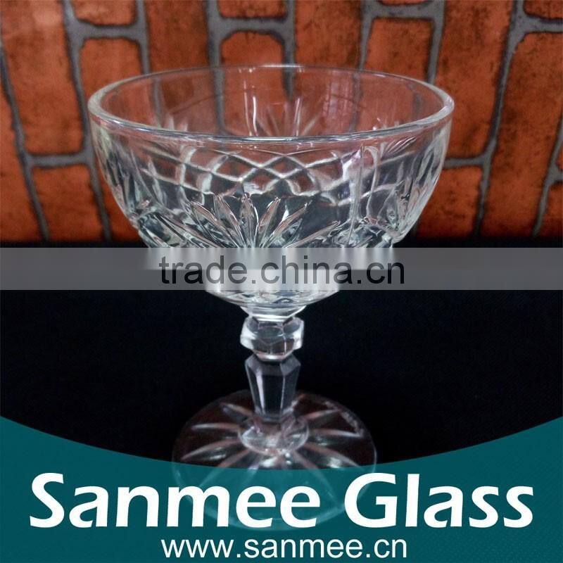 China Manufacture Wholesale Wine Black Glass Goblet