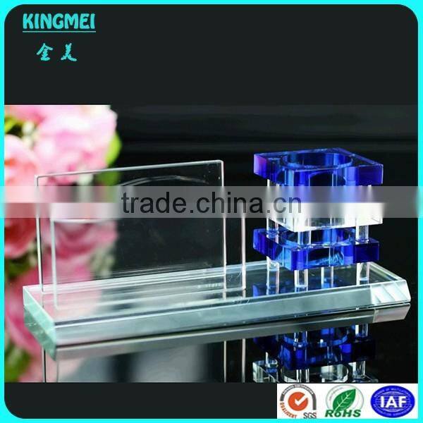 Custom single crystal acrylic pen box without lid