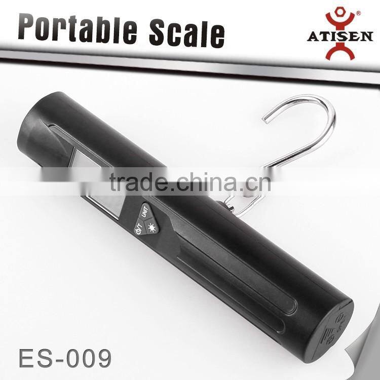 Digital Portable Electronic Travel Hanging Luggage Scale with 8 LED Torch